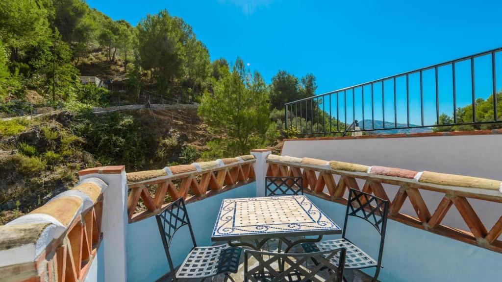 Balkón alebo terasa v ubytovaní Casa Tejeda Frigiliana by Ruralidays