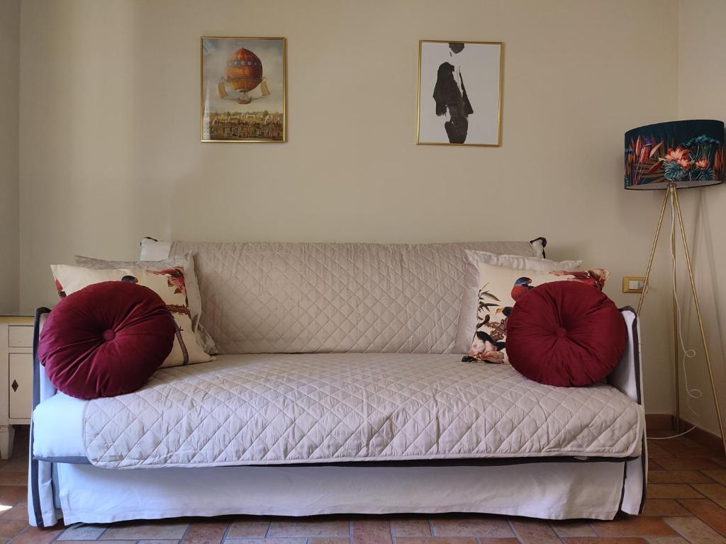 Posezení v ubytování Casa Aurora