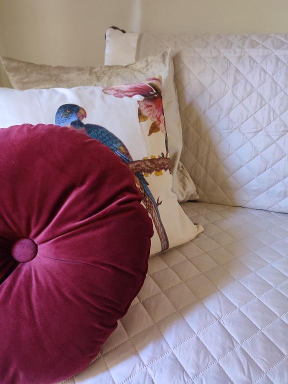 Postel nebo postele na pokoji v ubytování Casa Aurora