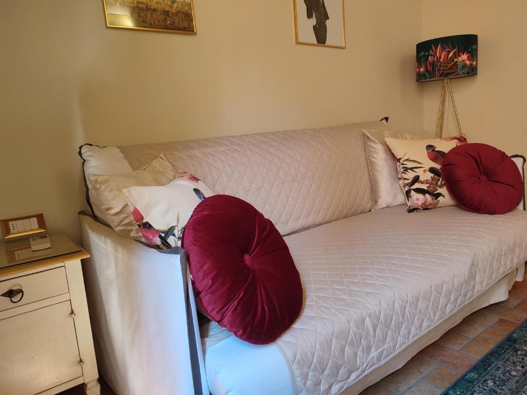 Postel nebo postele na pokoji v ubytování Casa Aurora