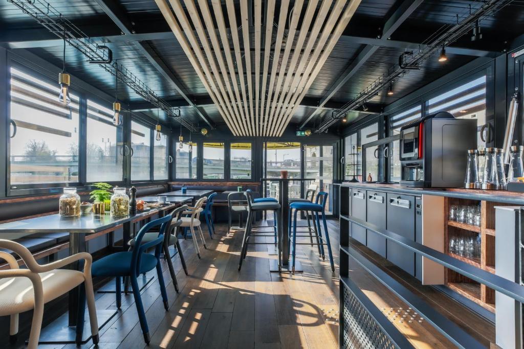 Posezení v ubytování Savy Hôtel