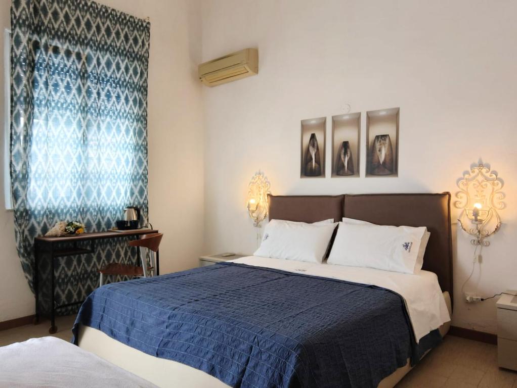 Postel nebo postele na pokoji v ubytování Modern apartment with sea view in Alcamo Marina