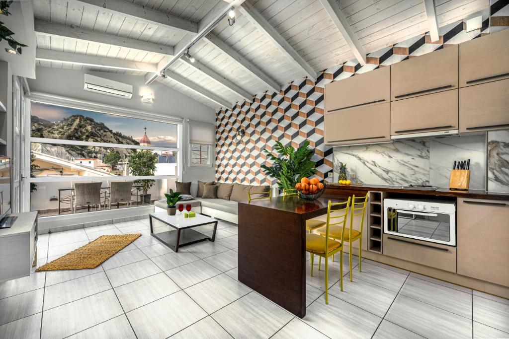 Kuchyň nebo kuchyňský kout v ubytování Marayas Modern Loft!
