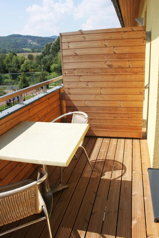 Balkón nebo terasa v ubytování Hotel Helios