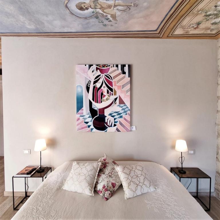 Posteľ alebo postele v izbe v ubytovaní Country House Montessino - adults only