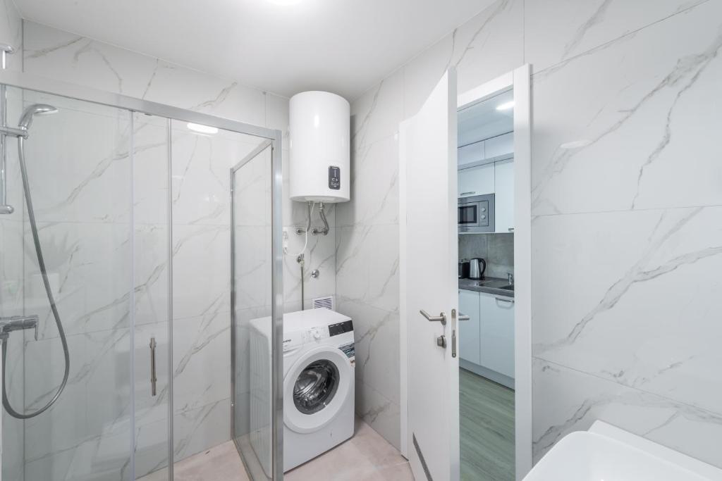 Kúpeľňa v ubytovaní Studios Manhattan