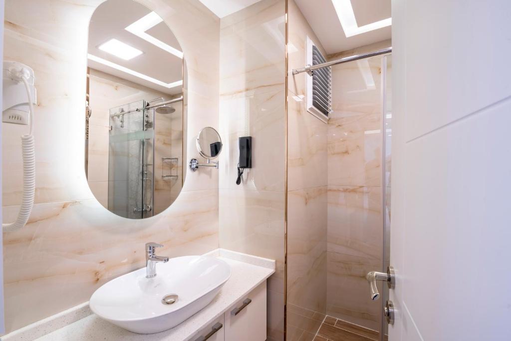 Koupelna v ubytování MAA Hotel and Suites - Hurlingham, Nairobi