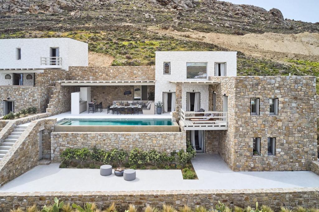 Fotografia z galérie ubytovania Villa Poeme de la Mer v destinácii Mykonos (mesto)