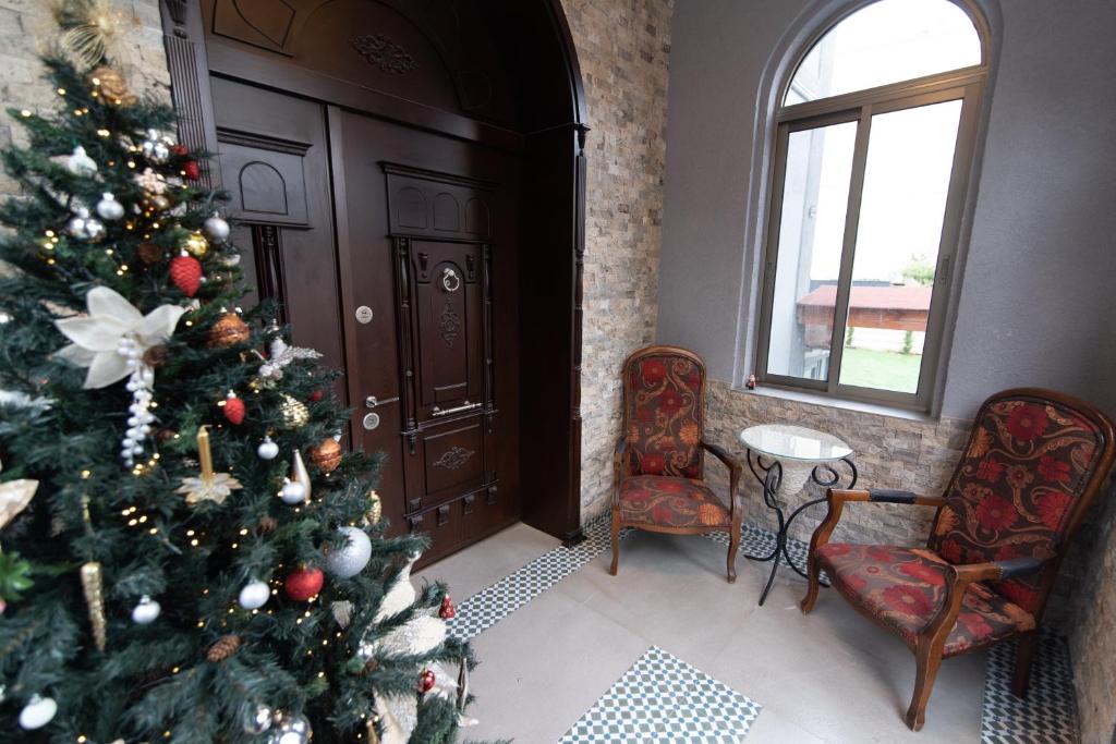 Posezení v ubytování Prestige Room in Prestige location Bahai's Garden