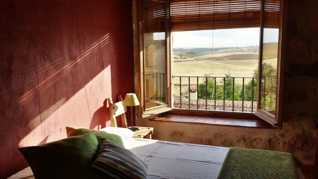 Výhľad na hory alebo výhľad na hory priamo z of the country house
