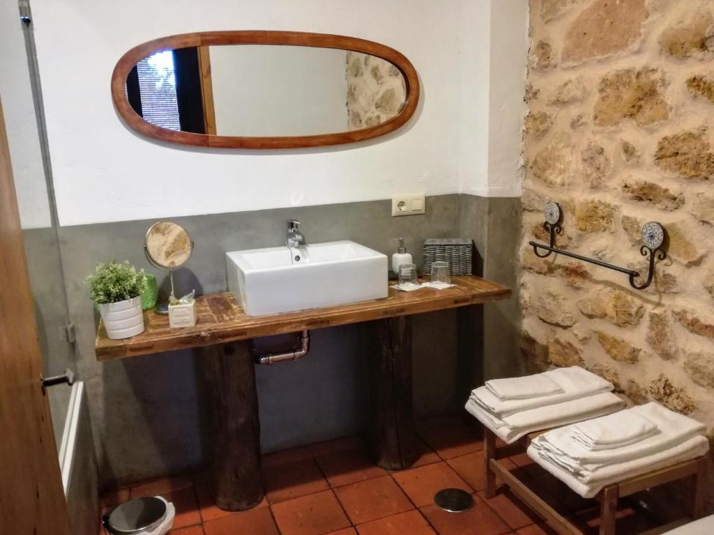 Kúpeľňa v ubytovaní El Rinconcillo de Torreiglesias