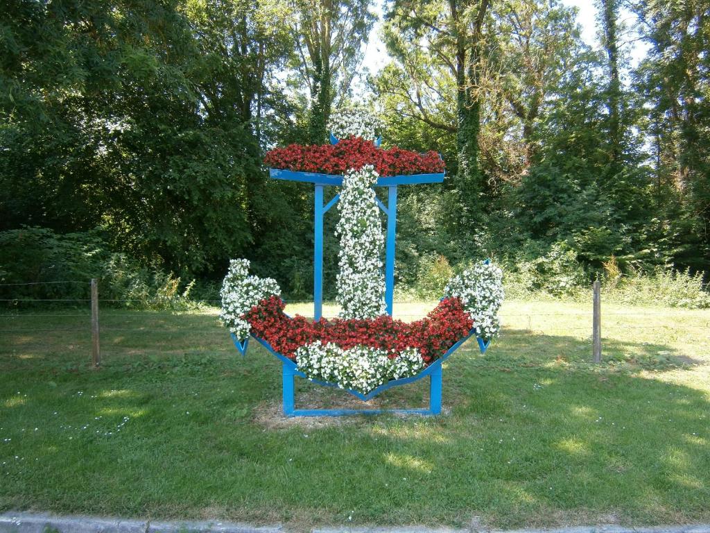 Zahrada ubytování Aux Sources de L'Ancre
