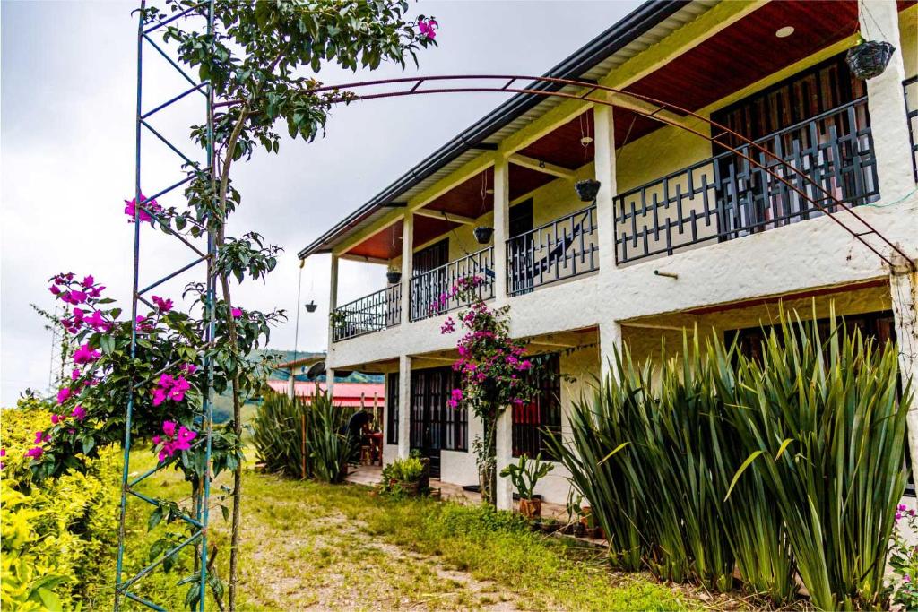 Zahrada ubytování Estancia Rosa de Jericó Campestre