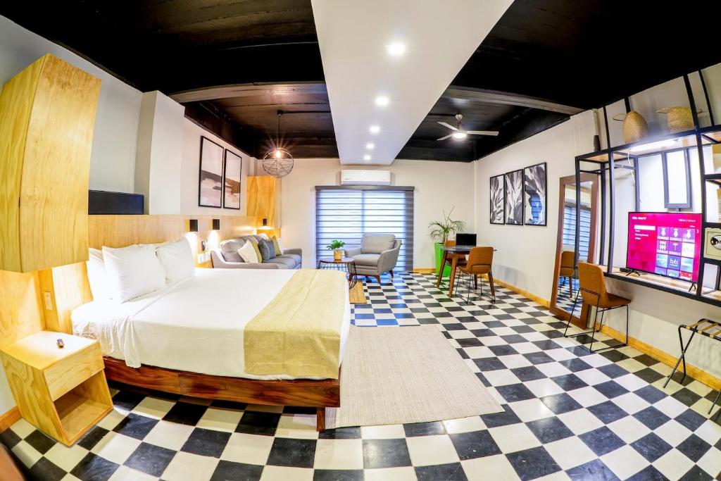 Posezení v ubytování Joint Boutique Hotel