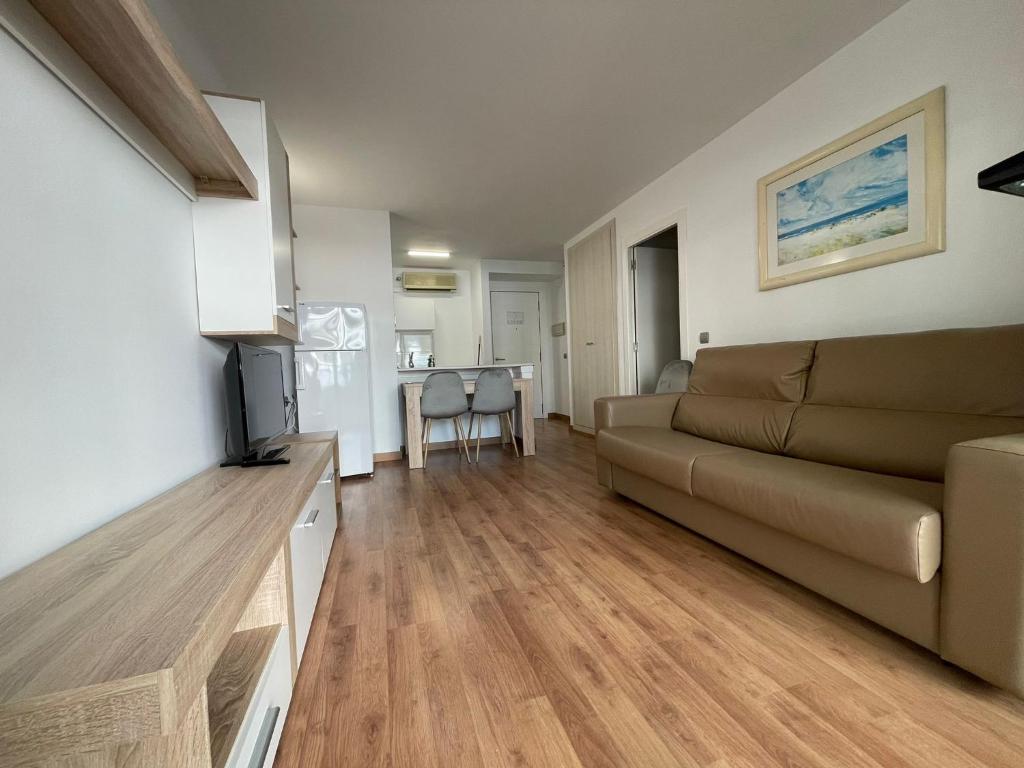 A seating area at Apartamento Michelangelo