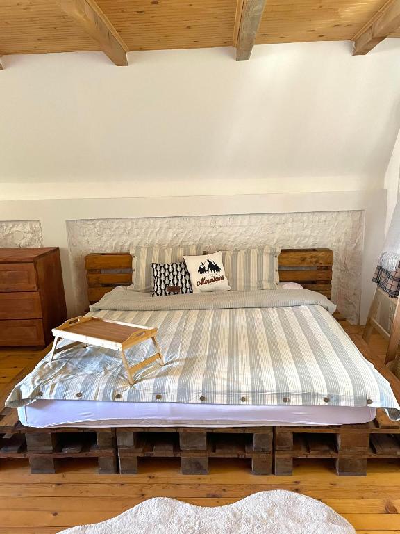 Postel nebo postele na pokoji v ubytování Eco Village Nevidio