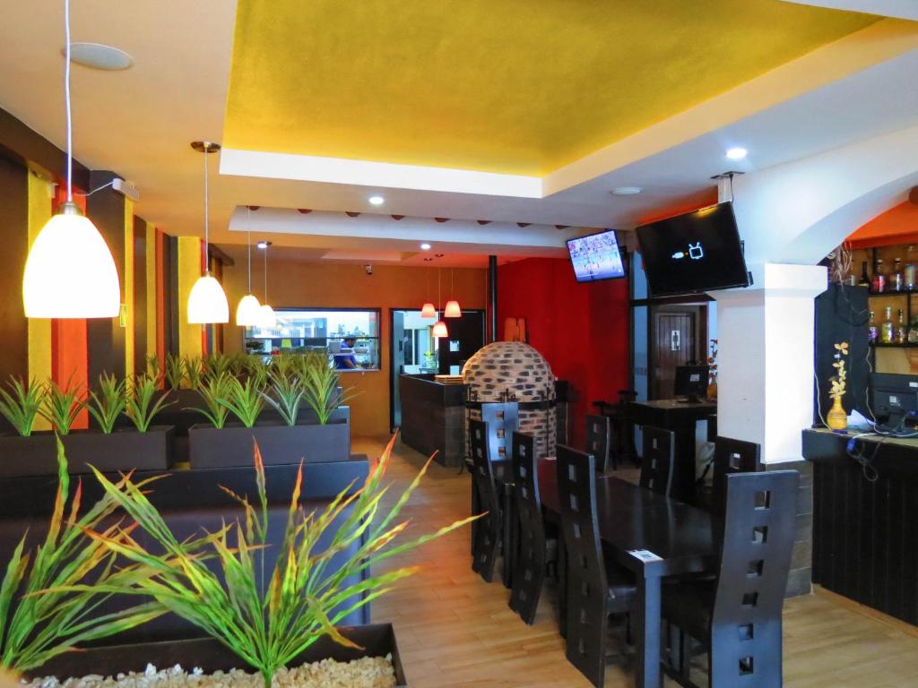 Restaurace v ubytování Hotel El Relicario