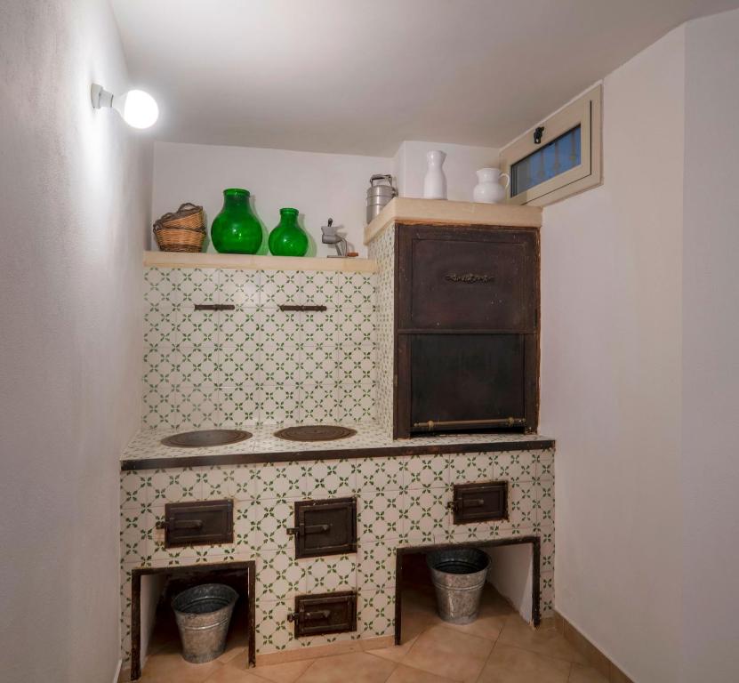 Kuchyň nebo kuchyňský kout v ubytování B&B Corte Dei Romiti - Lecce Selection