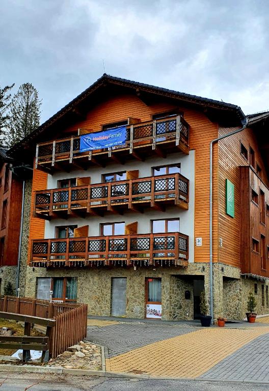 Budova, kde se apartmán nachází