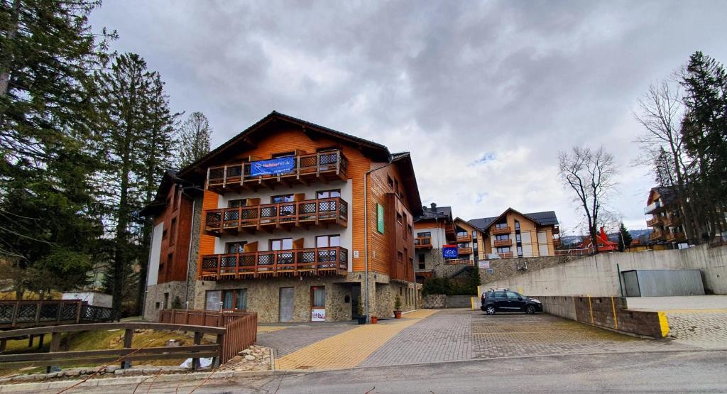 Budova, kde se apartmán nachází