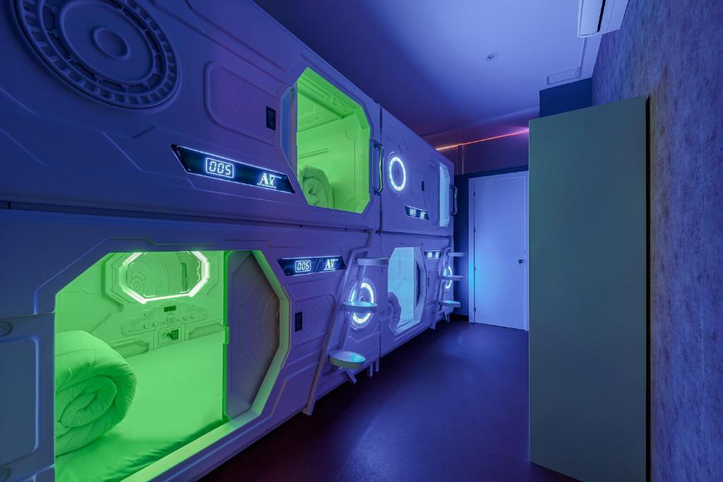 Fotografie z fotogalerie ubytování Art Seven Hostel Capsules v destinaci Madrid