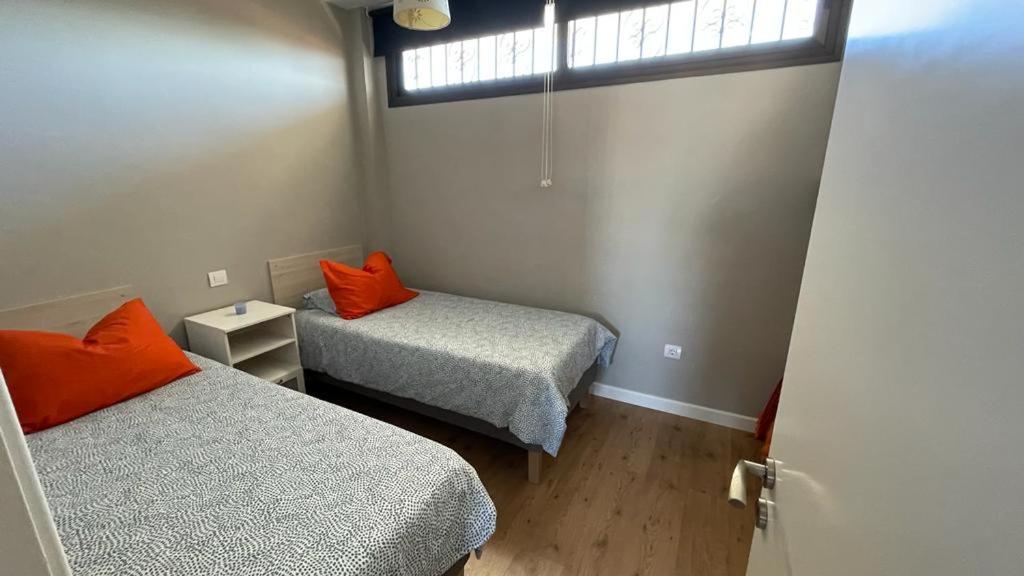 Postel nebo postele na pokoji v ubytování Apartamento en Playa del Ingles CC Yumbo