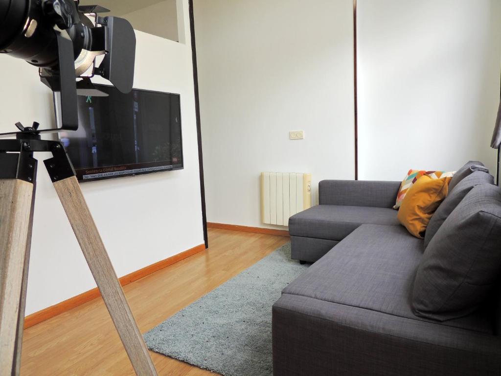 A seating area at Casa Aurea-Apartamento zona antigua,parking y wifi by DeLabra Apartments