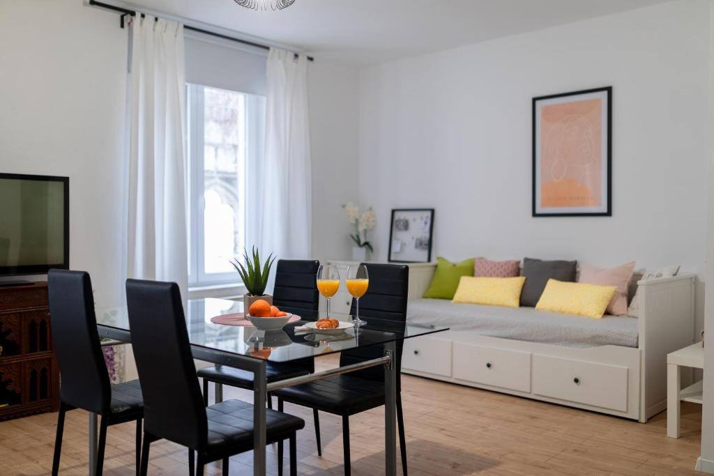 Część wypoczynkowa w obiekcie Apartment Brandesa
