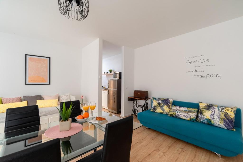 Część wypoczynkowa w obiekcie Apartment Brandesa