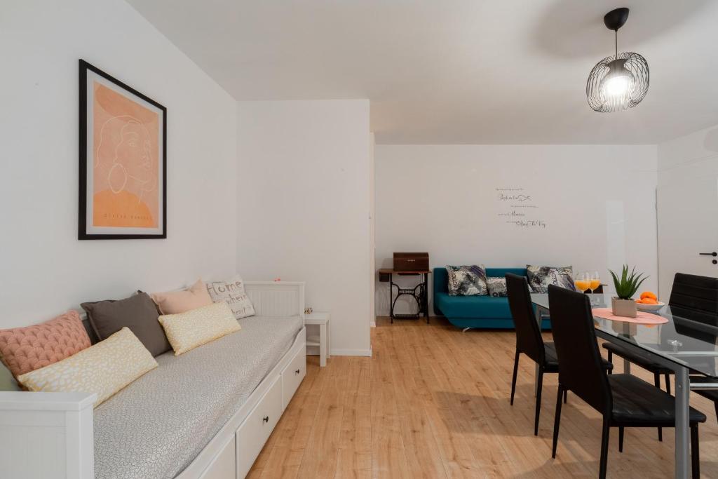 Część wypoczynkowa w obiekcie Apartment Brandesa