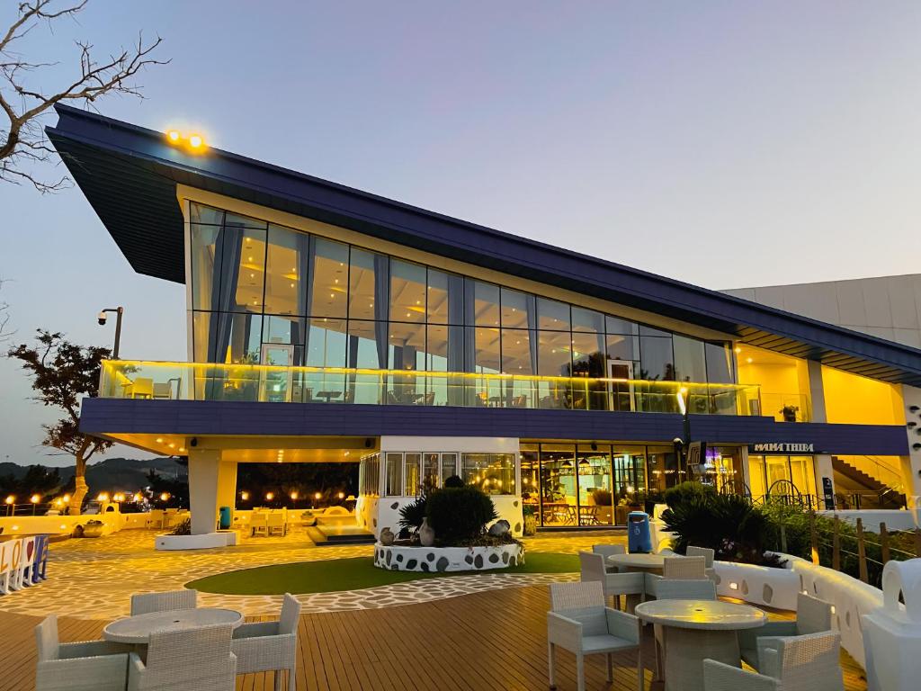 Restaurace v ubytování Sol Beach Samcheok