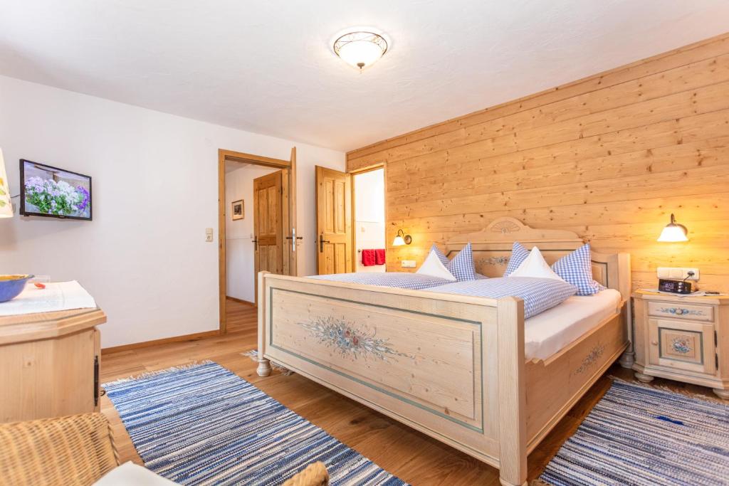 Letto o letti in una camera di Leitnerhof