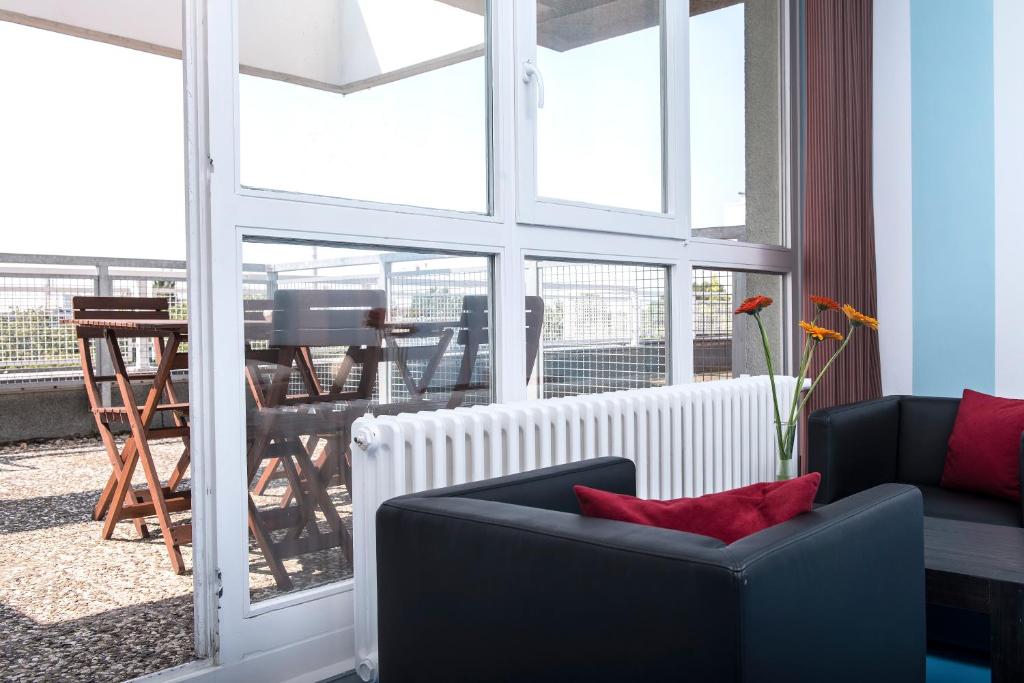 Posezení v ubytování Hotel Grenzfall