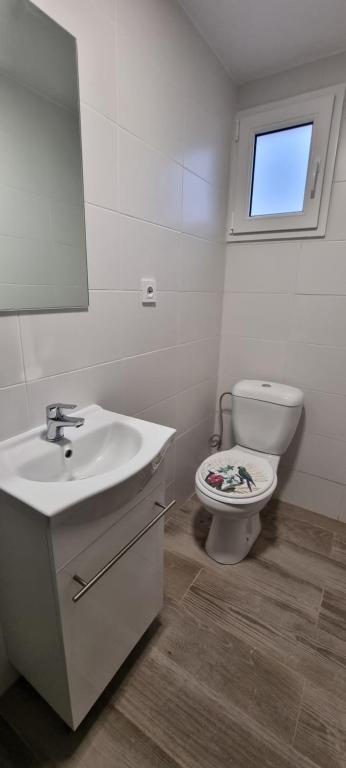 Koupelna v ubytování Hostal La Cabaña