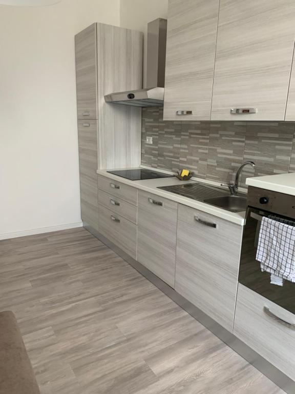 Kuchyň nebo kuchyňský kout v ubytování CASA 8 GIUGNO