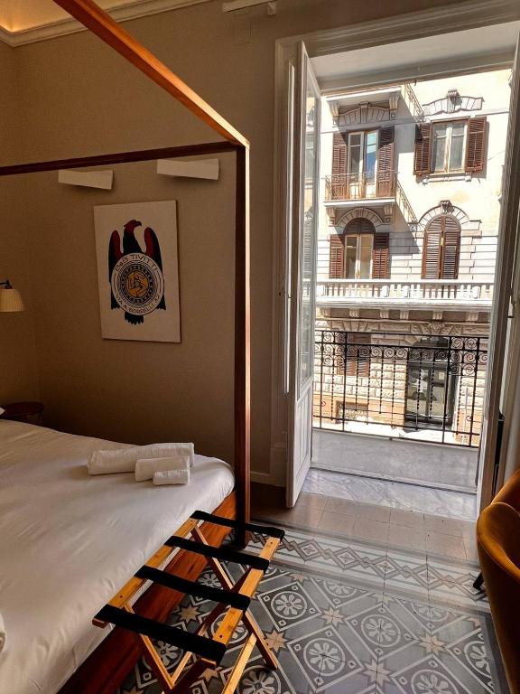 Posteľ alebo postele v izbe v ubytovaní B&B TIVÌTTI