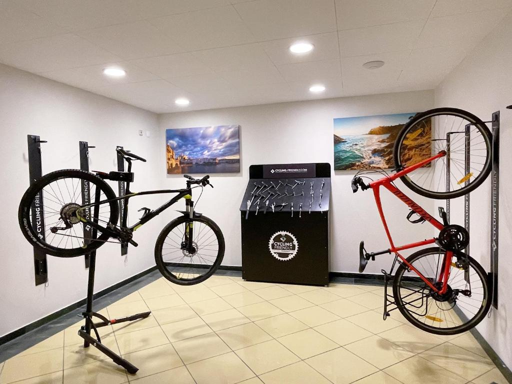 Jízda na kole v ubytování Hotel Helios Lloret nebo okolí