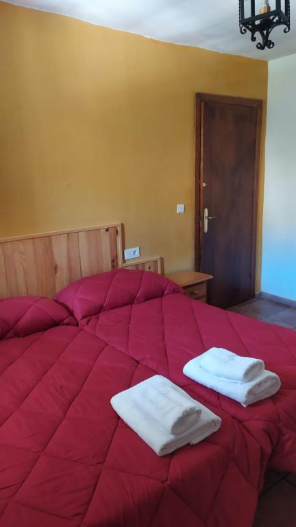 Posteľ alebo postele v izbe v ubytovaní Hacienda las zabalas
