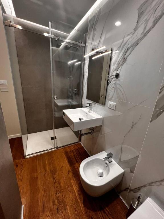Kúpeľňa v ubytovaní B&B TIVÌTTI