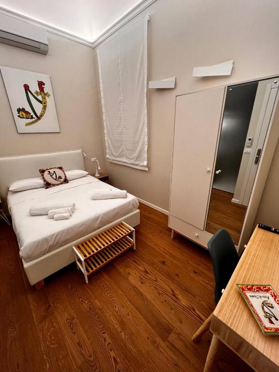 Posteľ alebo postele v izbe v ubytovaní B&B TIVÌTTI