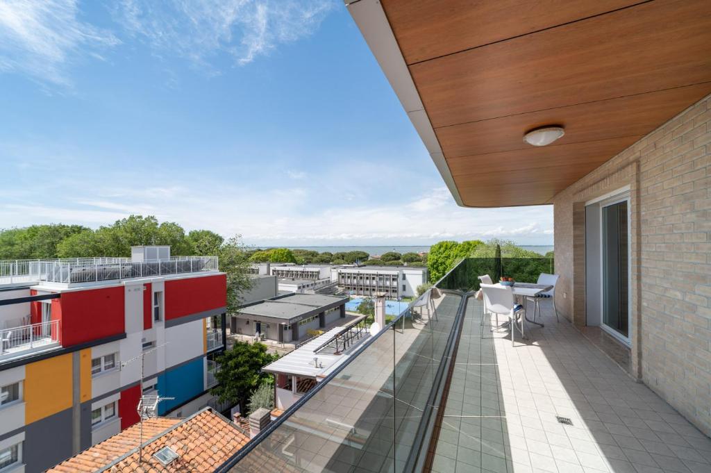 Balkón nebo terasa v ubytování Residenza Monica