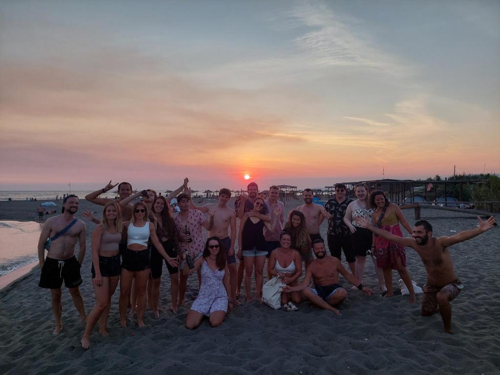 Majutusasutuse Pirate Backpackers külastajad