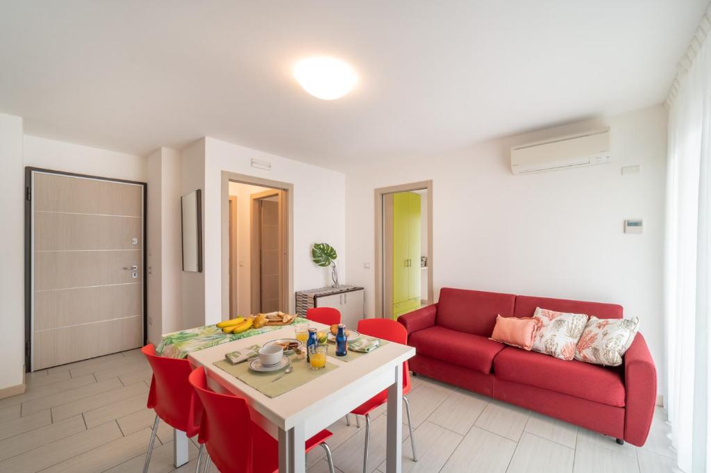 Posezení v ubytování Residenza Monica