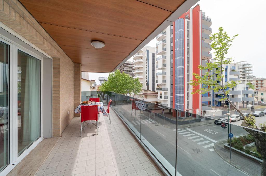 Balkón nebo terasa v ubytování Residenza Monica