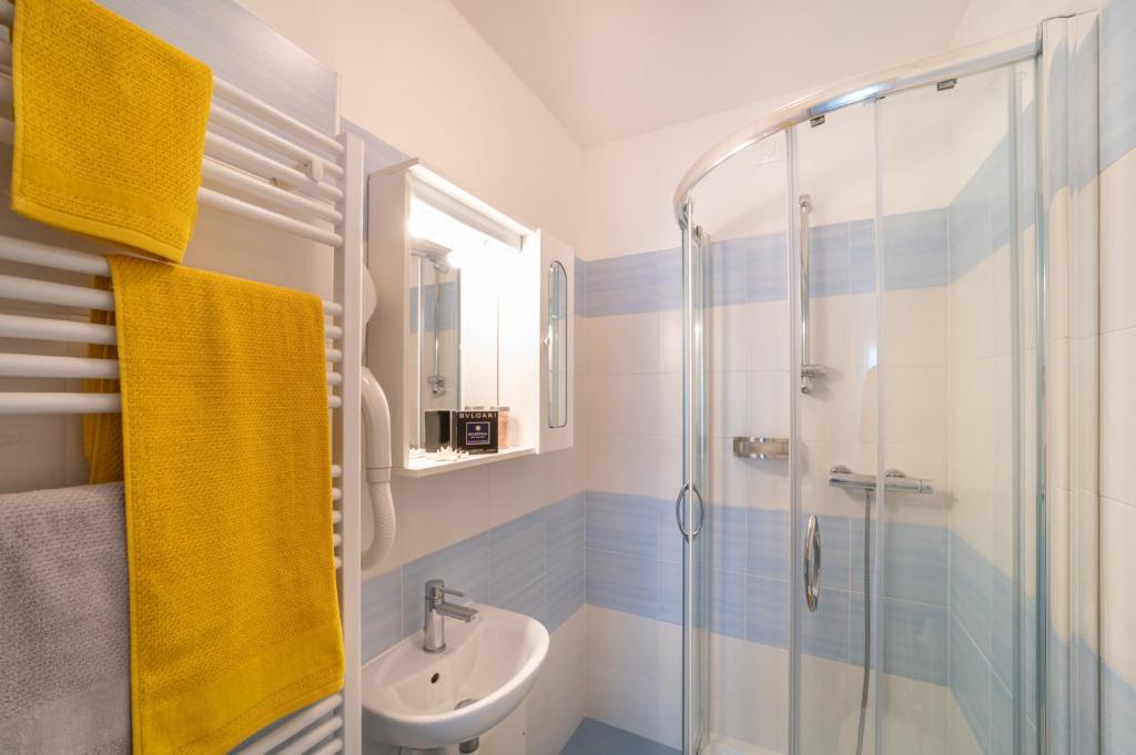 Koupelna v ubytování Residenza Monica