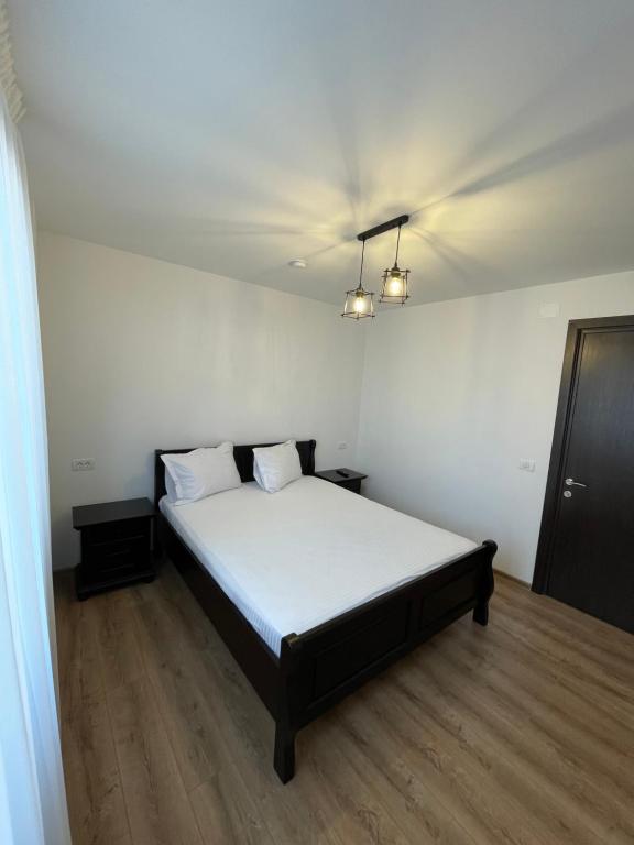 Postel nebo postele na pokoji v ubytování Dr House