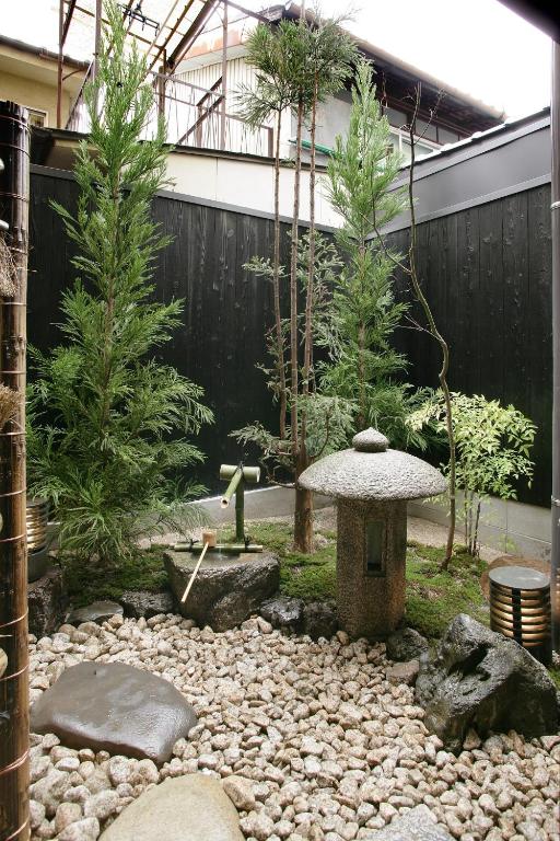 Zahrada ubytování Matsubaya Ryokan