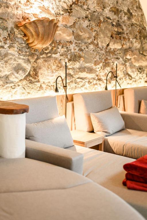 Postel nebo postele na pokoji v ubytování Landhotel Römerhof