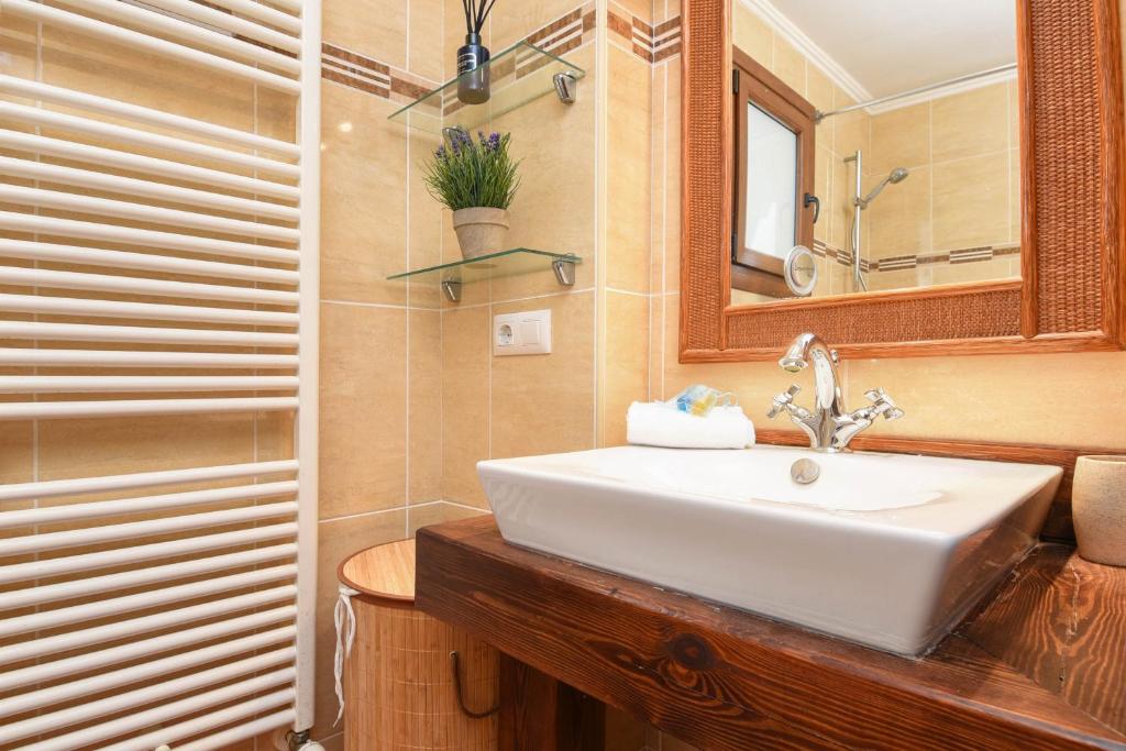A bathroom at Las Macadas