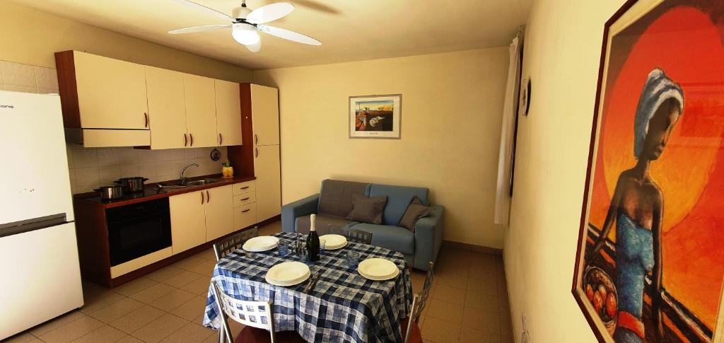 Kuchyň nebo kuchyňský kout v ubytování Via Ugento Apartments - GiHome